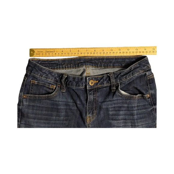 Simply Vera Vera Wang Bootcut Jeans Women's Size 8 Dark Wash Stretch Denim Pants - Picture 11 of 12